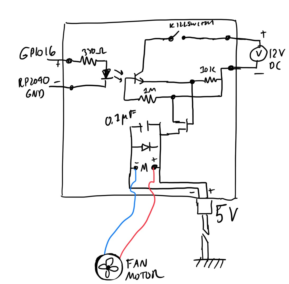PWM Motor Controller Schematic