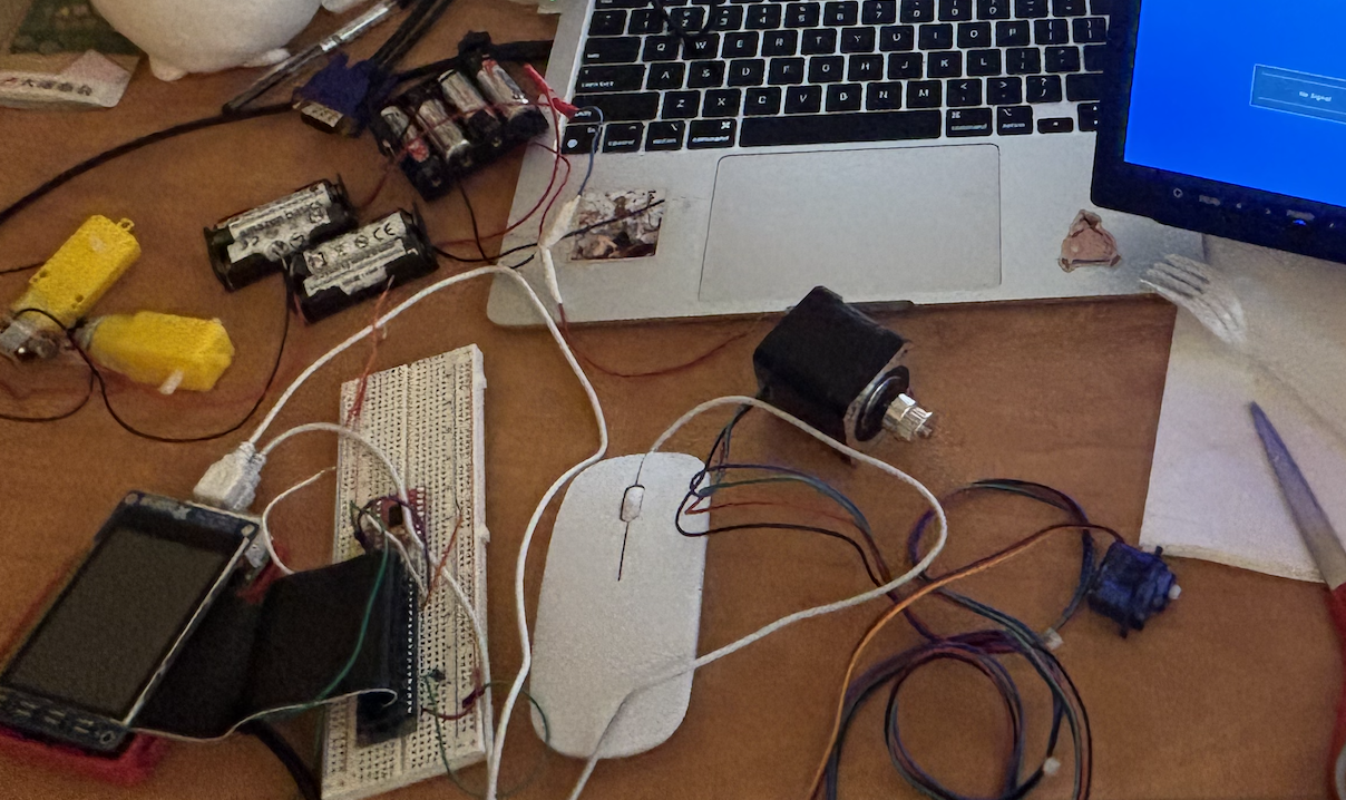 testing of motors and threads running